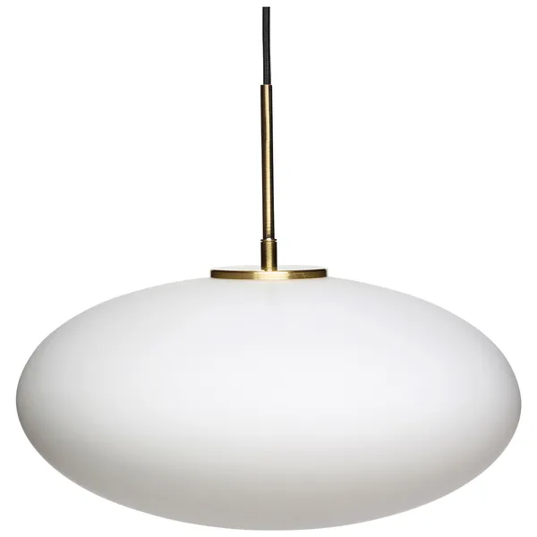 Muse Ellipse Pendellampe Ø40 cm Hvid