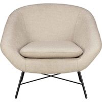 Barrow Loungestol Off-white