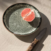 Ostindia Floris Tallerken 20 cm Grøn