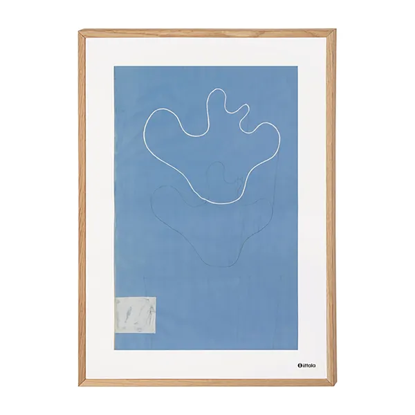 Alvar Aalto Art Juliste 50x70 cm Sketch Blue