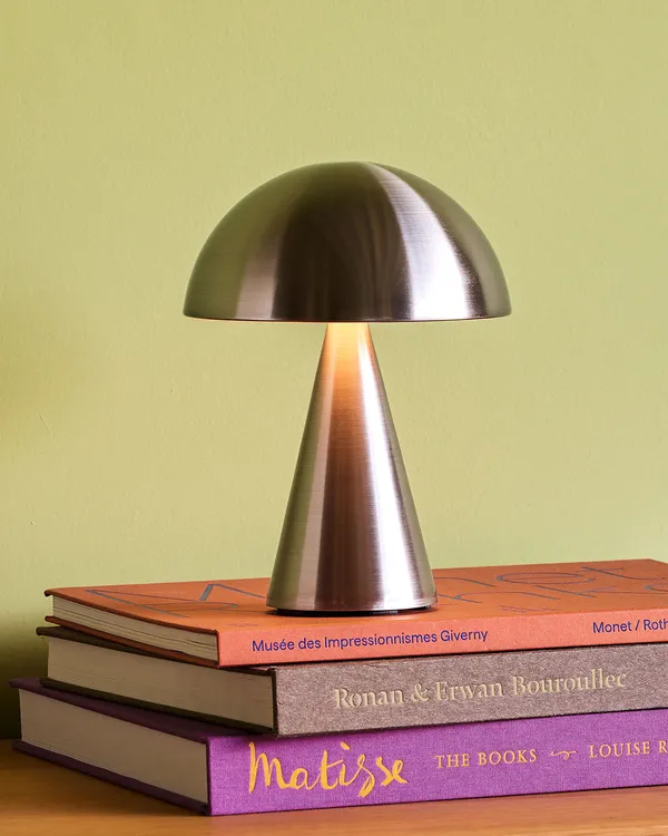 Mush Portabel Lampa Portabel Nickel