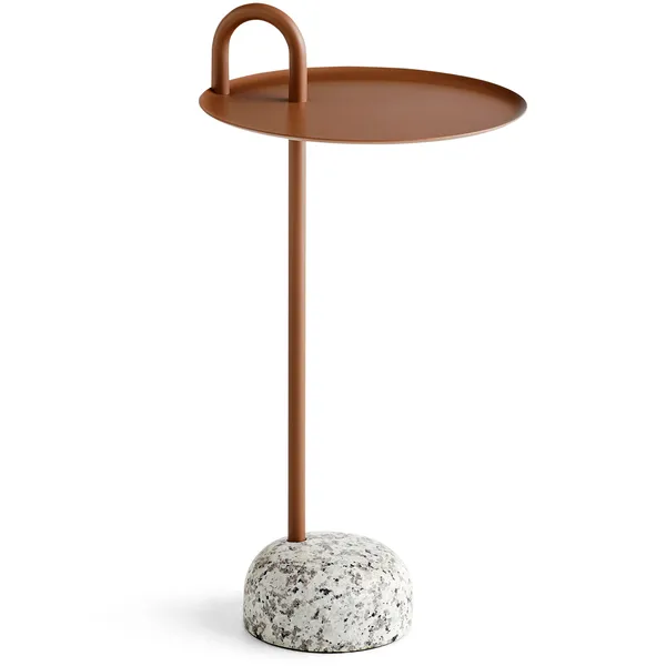 Bowler Side Table Pale Brown