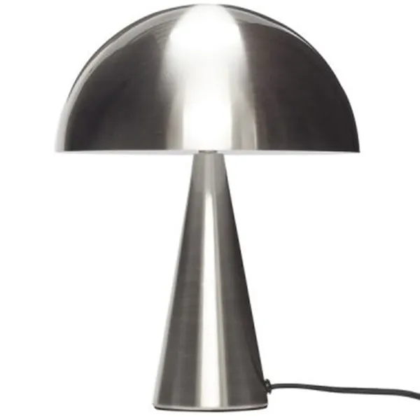 Mush Mini Bordlampe Nikkel