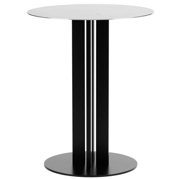 Scala Café Table H75 Ø60 cm Oak Bistrobord Laget av stål 60 cm Steel
