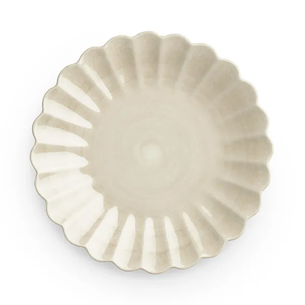 Oyster Tallerken Sand 20 cm