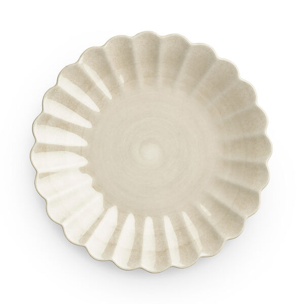 Oyster Tallerken Sand 20 cm