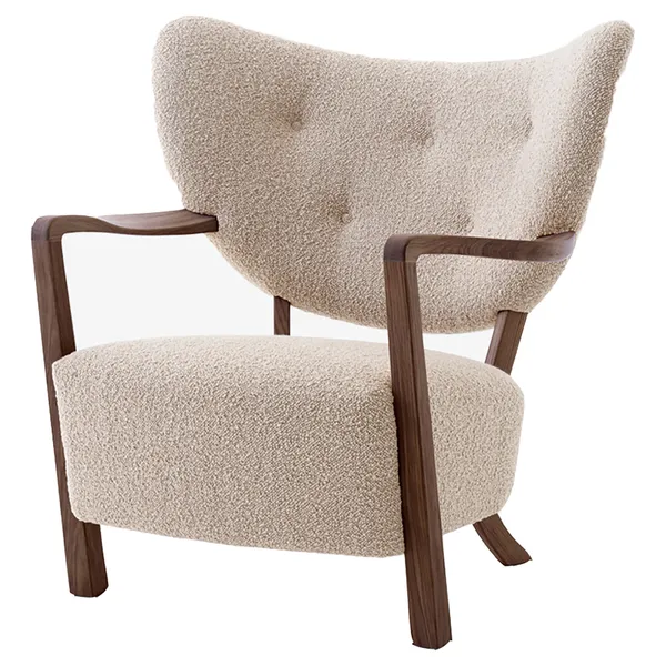Wulff ATD2 Lounge-Tuoli Walnut/karakorum 003