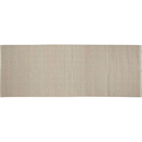 Escape Kelim Uldgulvtæppe 90x250 cm Chalk
