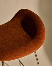 GUBI 3D Baarijakkara H75 Ruostumaton Teräs / Belsuede Special Dedar 133