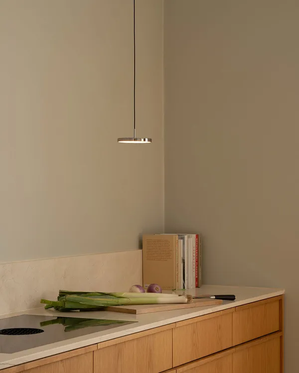 Asteria Micro Pendel Polished Steel