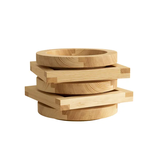 009 Bricka Kvadratisk Pine