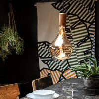 Voronoi II E27 LED-lampa 3W