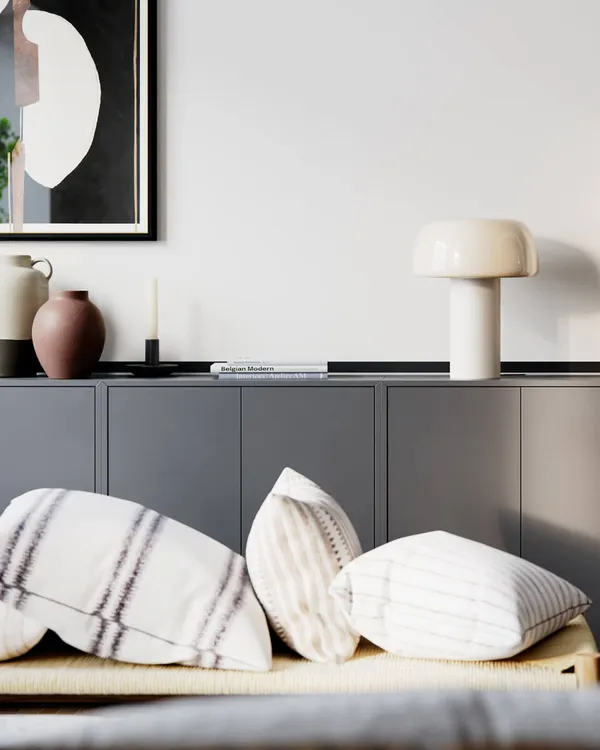 Lean on Me Bordlampe Beige