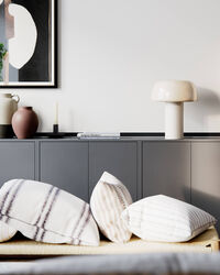 Lean on Me Bordlampe Beige