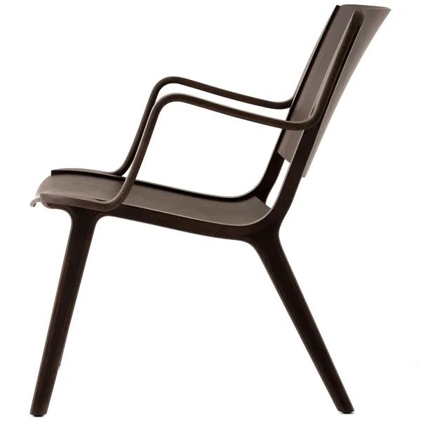 AX HM11 Lounge-Tuoli Dark Stained Oak