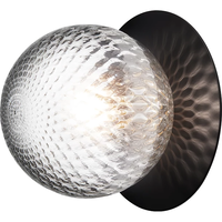 Liila 1 Vegg-/Taklampe 165 cm Sort / Klar