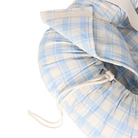 Plaid Sky Blue Babynest