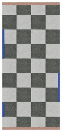 Square Muovimatto 70x150 cm Oliivinvihreä
