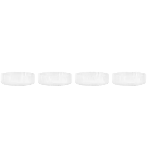 Ripple Serveringsskål 4-pk Frosted