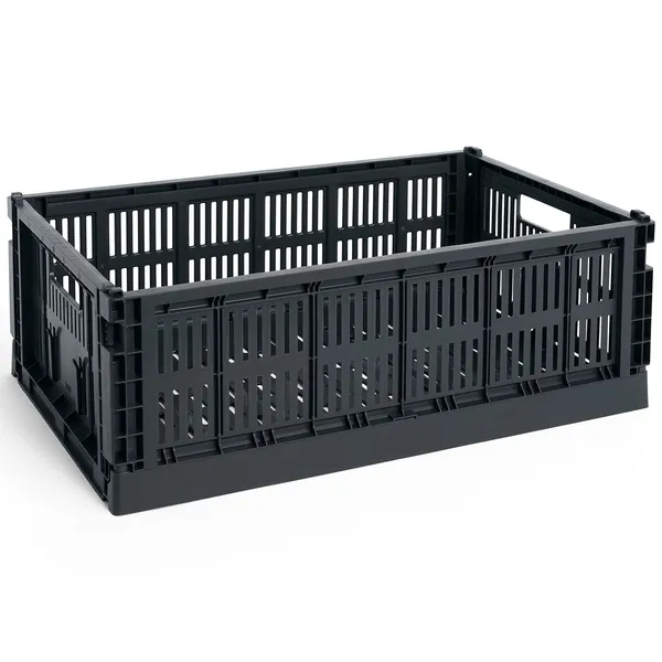 Colour Crate Large Oppbevaring Charcoal