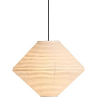 Paper Shade Diamond 60 Lampeskærm Classic White