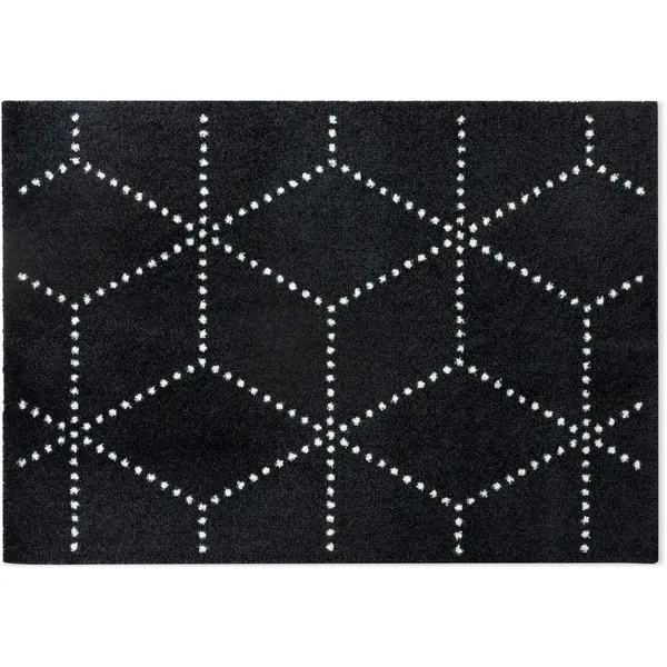 Hagl Dørmåtte 60x85 cm Sort