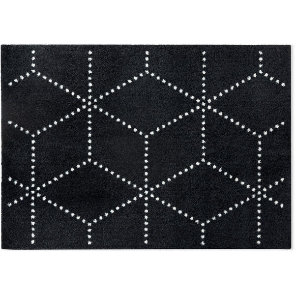 Hagl Dørmåtte 60x85 cm Sort