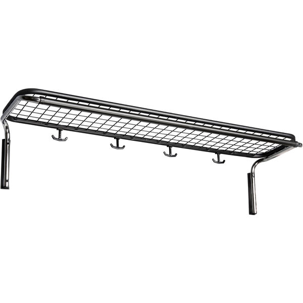 Classic 651 Hattuteline Yksinkertainen Musta / Chrome 70 cm