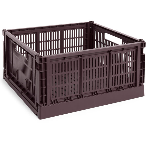 Colour Crate Large Square Oppbevaring Bordeaux