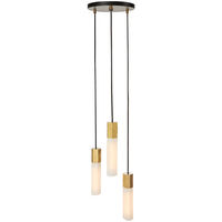 Basalt Triple Pendel Messing