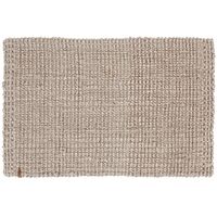 Jute Ovimatto 60x90 cm Harmaa / Beige
