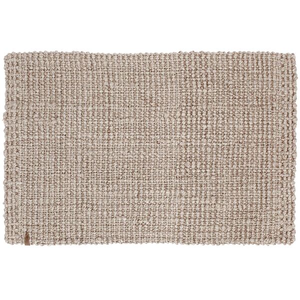 Jute Dørmåtte 60x90 cm Grå / Beige