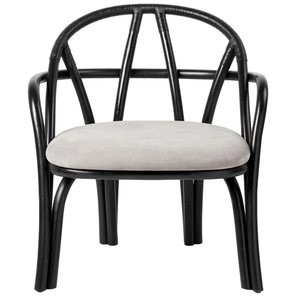 Bistra Loungestol Ebony / Fustagno 001