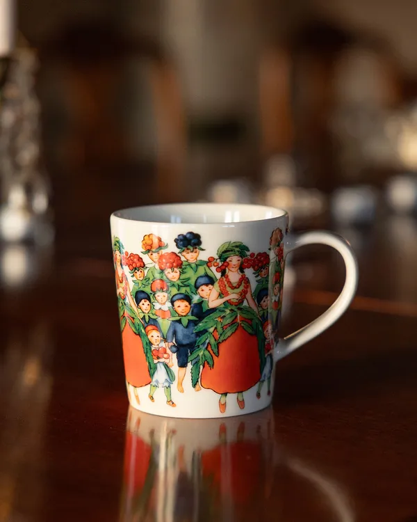 Elsa Beskow Mugg Med Öra 40 cl Augusti