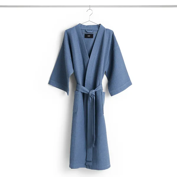 Waffle Kylpytakki Dusty Blue