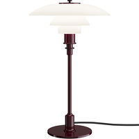 PH 3/2 Bordslampa Glossy Burgundy
