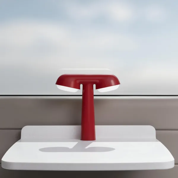 TGV Bordlampe Rød
