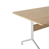 Pavilion AV18 Spisebord 160x90 cm Eg/Krom
