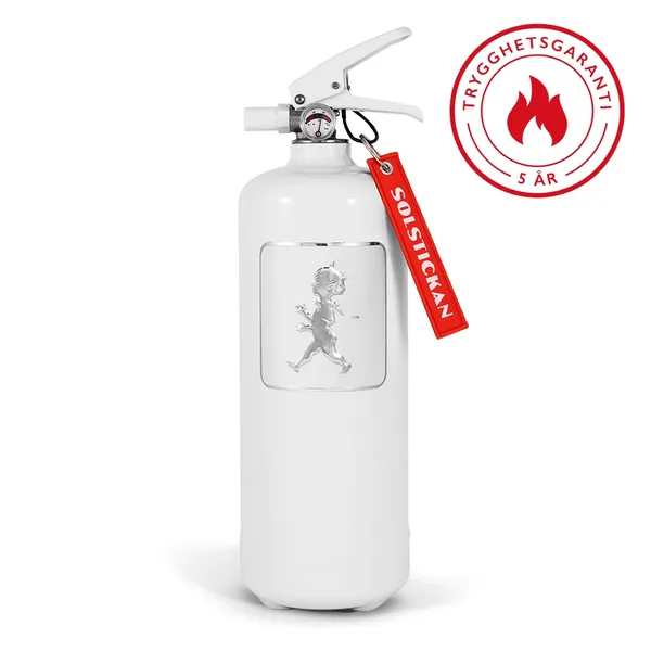 Solstickan Brandsläckare 2 kg Vit/Vitt Emblem