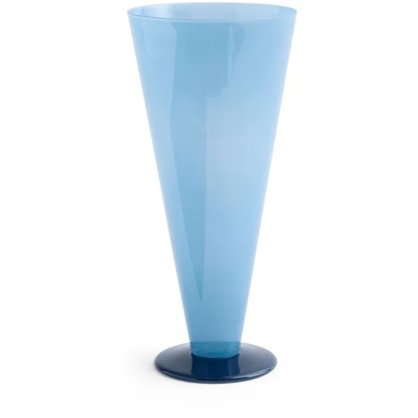 Conical Vase Large Petrol Blue / Dark Blue