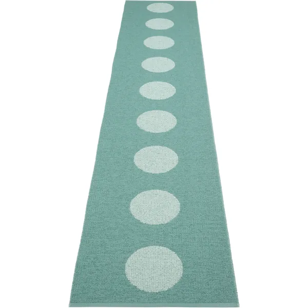 Vera Pop Matta 70x360 cm Jade / Pale Turquoise