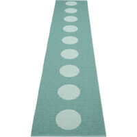 Vera Pop Matta 70x360 cm Jade / Pale Turquoise