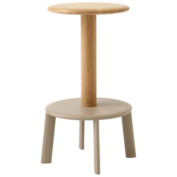 Massif AV39 Barstol 65 cm Eg / Gråbeige