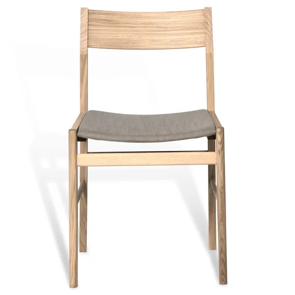 Siza Stol Hvid Pigmenteret Eg / Beige