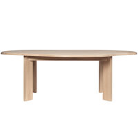 Tarn Spisebord 220 cm Hvitoljet Bøk