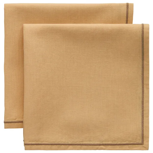 Sienna Serviett 45x45 cm 2-pk Beige