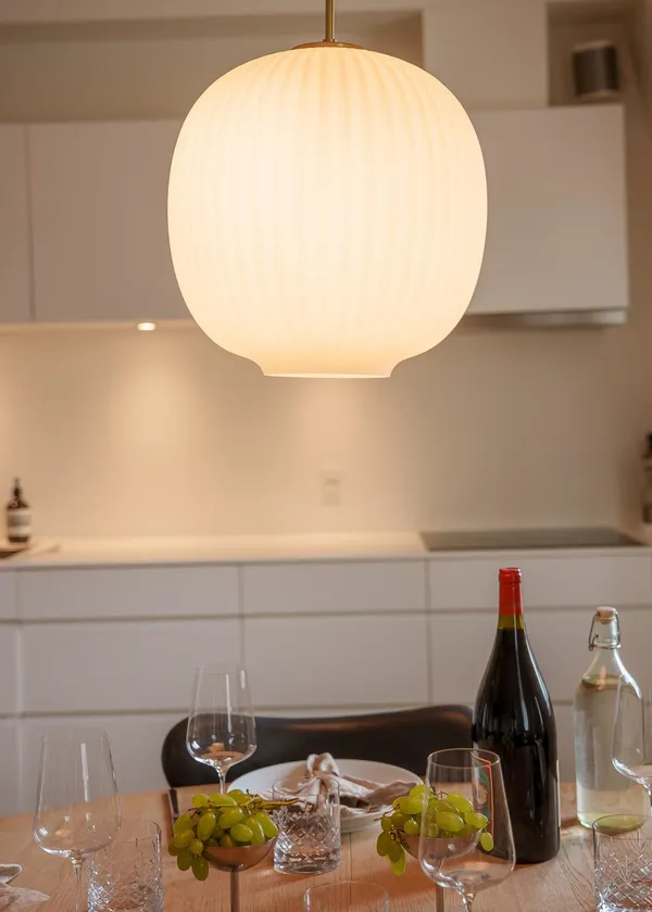 Vibra Pendel 35 cm Opalvit