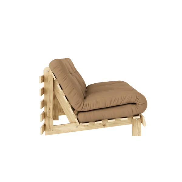 Roots 160 Sovesofa Med Madrass Raw / Mocca