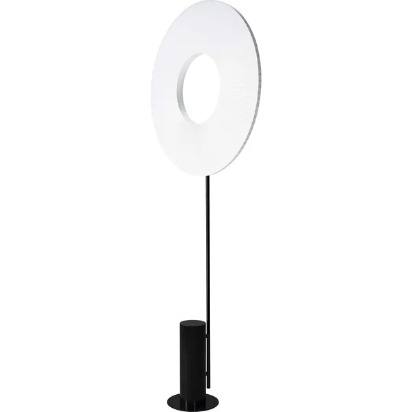 Iris Totem Golvlampa 78 cm Vit / Svart Marmor