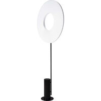 Iris Totem Golvlampa 78 cm Vit / Svart Marmor